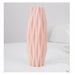 Flower Vase White Imitation Ceramic PVC Flower Pot Home Decoration