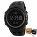 Fashion Outdoor Sports Watch Men Multifunction 5Bar Waterproof Digital Watch
