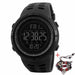 Fashion Outdoor Sports Watch Men Multifunction 5Bar Waterproof Digital Watch