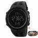 Fashion Outdoor Sports Watch Men Multifunction 5Bar Waterproof Digital Watch