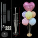 Balloon Stand Set 7/19-Tier Confetti Balloons for Birthdays Baby Showers Weddings Party Decorations