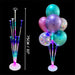 Balloon Stand Set 7/19-Tier Confetti Balloons for Birthdays Baby Showers Weddings Party Decorations