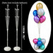 Balloon Stand Set 7/19-Tier Confetti Balloons for Birthdays Baby Showers Weddings Party Decorations