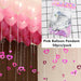 Balloon Stand Set 7/19-Tier Confetti Balloons for Birthdays Baby Showers Weddings Party Decorations