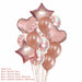 Balloon Stand Set 7/19-Tier Confetti Balloons for Birthdays Baby Showers Weddings Party Decorations