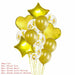 Balloon Stand Set 7/19-Tier Confetti Balloons for Birthdays Baby Showers Weddings Party Decorations