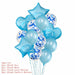 Balloon Stand Set 7/19-Tier Confetti Balloons for Birthdays Baby Showers Weddings Party Decorations