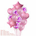 Balloon Stand Set 7/19-Tier Confetti Balloons for Birthdays Baby Showers Weddings Party Decorations