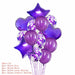 Balloon Stand Set 7/19-Tier Confetti Balloons for Birthdays Baby Showers Weddings Party Decorations