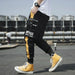 Streetwear Men's Multi Pockets Cargo Pants Casual Track Pant Jogger Trousers