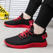 Fashion Men Sneakers Mesh Casual Lac-up Shoes Lightweight Vulcanize Shoes