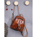 Women Fashion Backpacks Designer PU Leather Shoulder Bags Large Capacity Travel Backpack