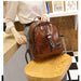 Women Fashion Backpacks Designer PU Leather Shoulder Bags Large Capacity Travel Backpack