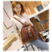 Women Fashion Backpacks Designer PU Leather Shoulder Bags Large Capacity Travel Backpack