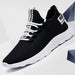 Men Casual Shoes Sneakers Breathable Air Mesh Lace Up Wear-Resistant Sport Shoes