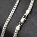6MM 925 Sterling Silver Necklace Bracelet Fashion Jewelry For Women Men