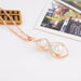 Bridal Necklace Earrings Ring Wedding Crystal Women Fashion Jewelry Set