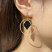 Statement Drop Earrings For Women Fashion Vintage Geometric Long Dangle Earrings