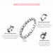 925 Sterling Silver Love Heart Star Rings Women Wedding Fine Jewelry
