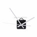 Wall Clock Quartz Watch Modern Design Large Decorative Clocks Parts Replace Kit Set