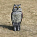 Realistic Bird Scarer Rotating Head Sound Owl Prowler Decoy Protection Pest Control Scarecrow