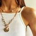 Pearl Necklaces Women Fashion Multi-Layer Shell Knot Pearl Chain Necklace Jewelry