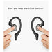 TWS Bluetooth Earphones Sport Ear Hook LED Display Wireless Waterproof Earbuds