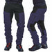 Casual Men Fashion Color Block Multi Pockets Sports Long Cargo Pants Work Trousers Men