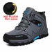 Men Waterproof Leather Boots Sneaker Warm Hiking Outdoor Boots