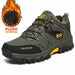 Men Waterproof Leather Boots Sneaker Warm Hiking Outdoor Boots