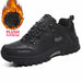 Men Waterproof Leather Boots Sneaker Warm Hiking Outdoor Boots
