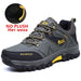 Men Waterproof Leather Boots Sneaker Warm Hiking Outdoor Boots
