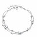 Sterling Silver Jewelry High Quality Fashion Women Bracelet