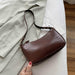Crocodile Pattern Baguette Bags Women Fashion PU Leather Shoulder Bag Ladies Purse
