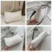 Crocodile Pattern Baguette Bags Women Fashion PU Leather Shoulder Bag Ladies Purse