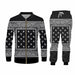 Hip Hop Jogger Sweatshirt Sweatpants Paisley Graphic Tracksuit For Men & Women