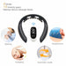 4D Smart Electric Neck Back Pulse Massager Wireless Heat Cervical Vertebra Relax Pain Relief Tools
