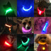 USB Charging Led Dog Collar Anti-Lost Visible In Dark Collar For Dogs