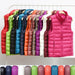 Women Sleeveless Ultra Light Down Vests Slim Jacket Lightweight Warm Waistcoat