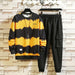 Men's Sportswear Autumn Spring Casual Tracksuit Sweatshirt + Sweatpants Track Suit