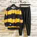 Men's Sportswear Autumn Spring Casual Tracksuit Sweatshirt + Sweatpants Track Suit