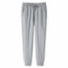 Men Pull-On Fleece Joggers Sport Pants Slant Pocket Drawstring Waistband Ribbed Waist Hem