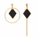 Statement Drop Earrings For Women Fashion Vintage Geometric Long Dangle Earrings