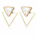 Statement Drop Earrings For Women Fashion Vintage Geometric Long Dangle Earrings
