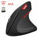 Vertical Ergonomic Wireless Mouse USB Rechargeable Gaming 2.4G Wireless Bluetooth Mouse
