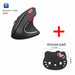 Vertical Ergonomic Wireless Mouse USB Rechargeable Gaming 2.4G Wireless Bluetooth Mouse