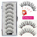Magnetic Eyelashes Curler Set Long 3D Mink Magnetic Lashes Natural Thick False Eyelashes