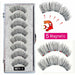 Magnetic Eyelashes Curler Set Long 3D Mink Magnetic Lashes Natural Thick False Eyelashes