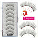 Magnetic Eyelashes Curler Set Long 3D Mink Magnetic Lashes Natural Thick False Eyelashes