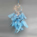 Dream Catcher Feather Ornaments Lace Ribbons Feathers Wrapped Lights Room Decor